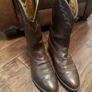 Ariat Brown Leather Western Boots - Style 34626 - Men’s US 11D